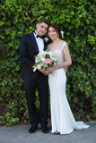 cap sleeves wedding dress