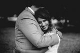 Bride Jasmine - Intricate Beadwork Off Shoulder Fit and Flare Wedding Dress