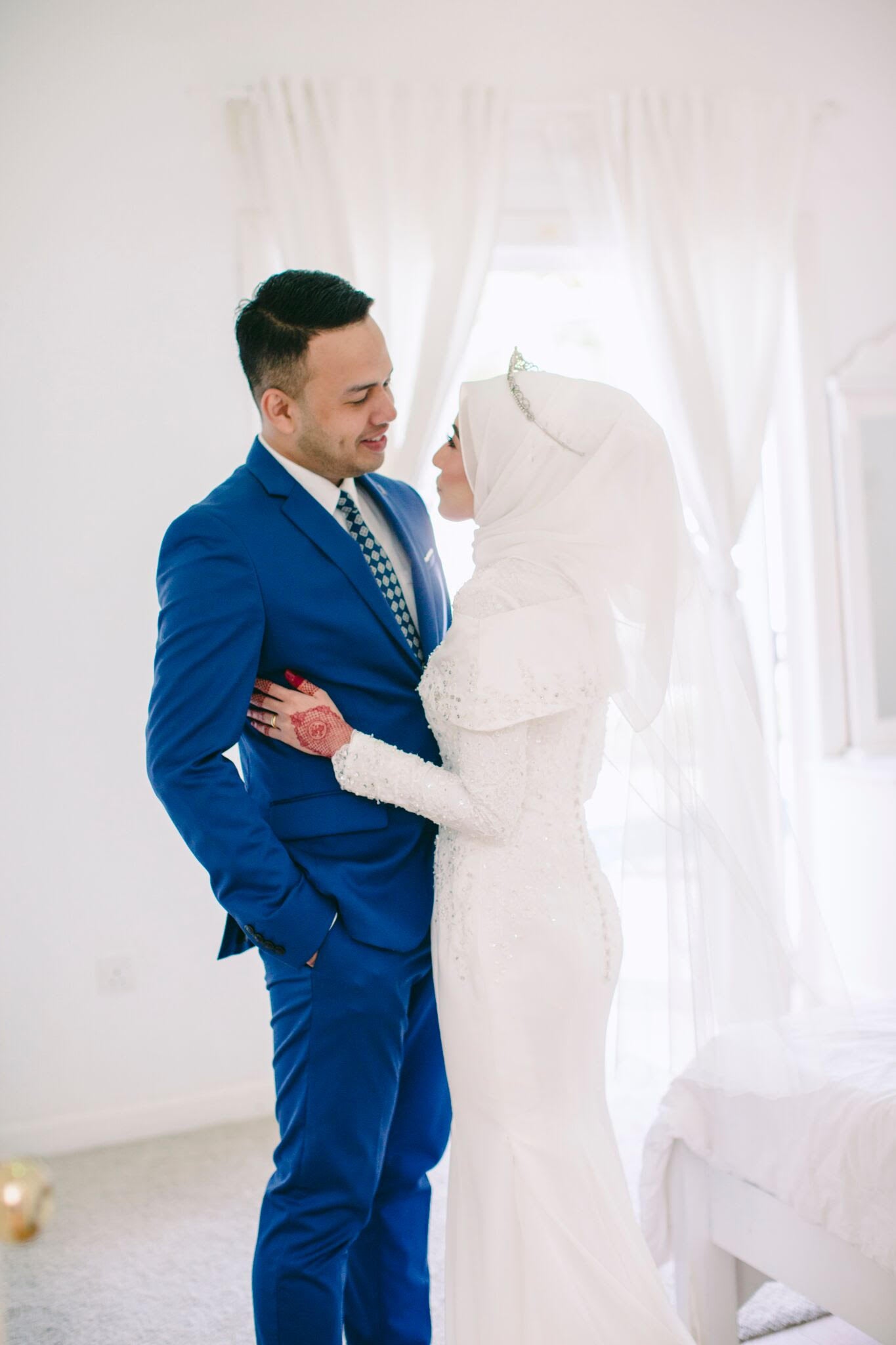 bespoke bridal gown Malaysia