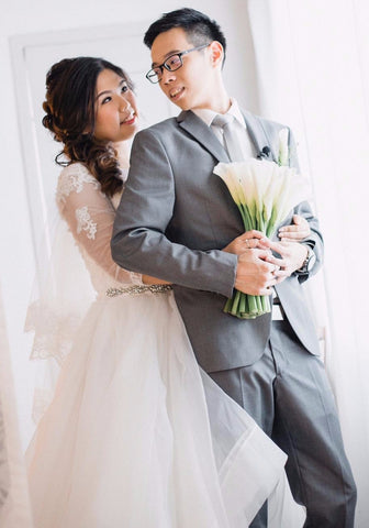 Custom made wedding dress Malaysia