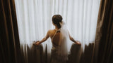 dentelle bridal wedding dress