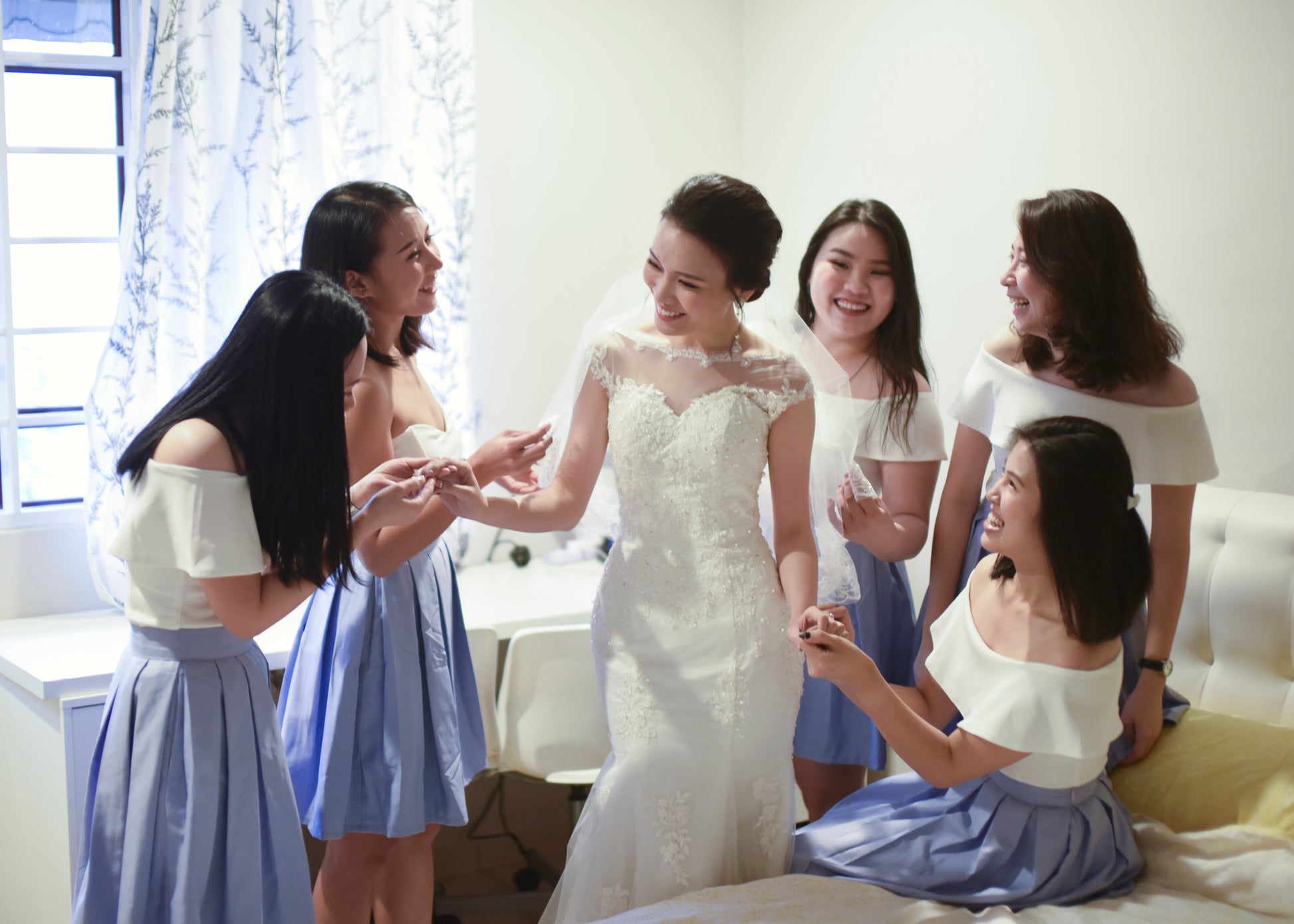 custom made bridal gown Malaysia