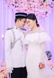 custom made muslim wedding dress Malaysia