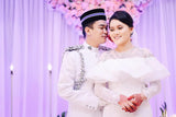 custom made muslim wedding dress Malaysia