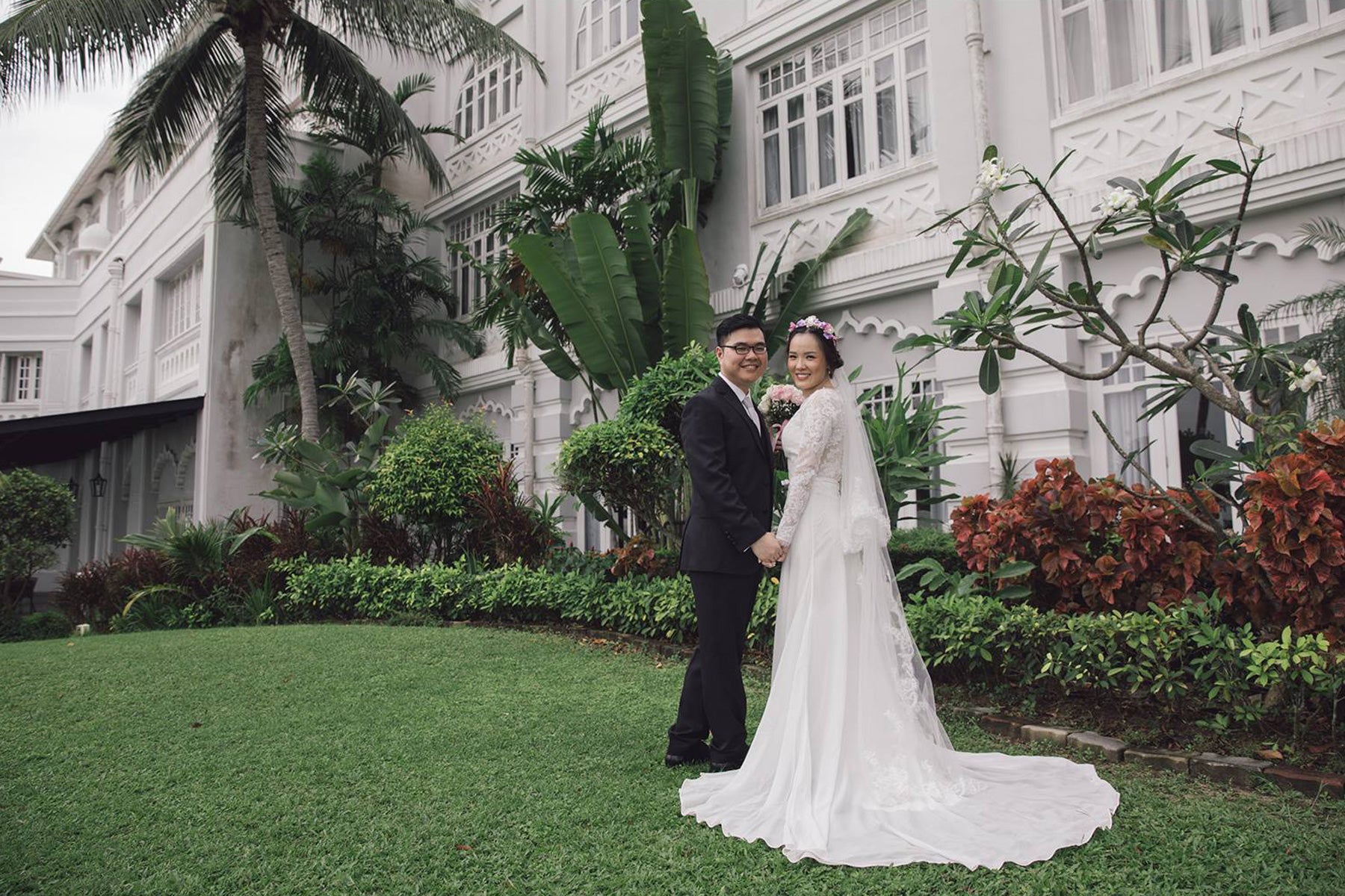 Custom made wedding dress Malaysia Dentelle Bridal